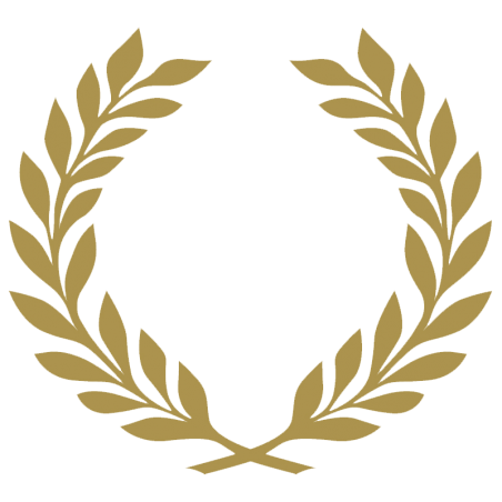 Couronne de palmes or